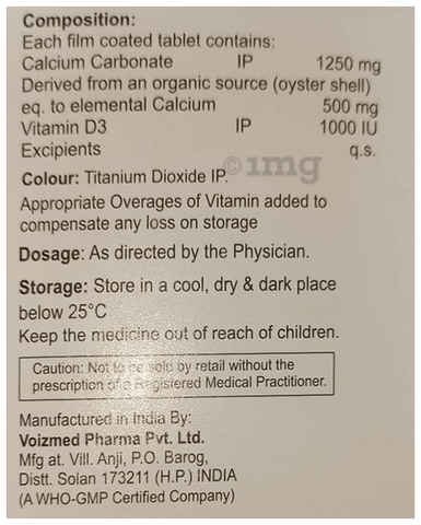 Sencax-D3 Tablet image