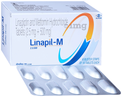 Linapil-M 2.5/500 Tablet image