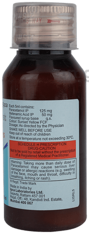 Pacimol MF 125 Oral Suspension
