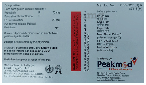 Pigalab D 75/20 Capsule