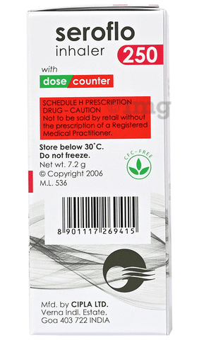 Seroflo 250 Inhaler image