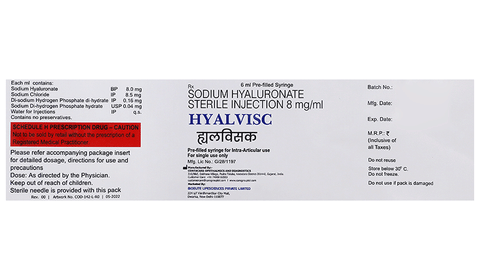 Hyalvisc Injection image Hyalvisc Injection image