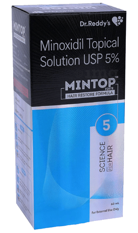 Mintop Forte 5% Solution: View Uses, Side Effects, Price Substitutes | 1mg