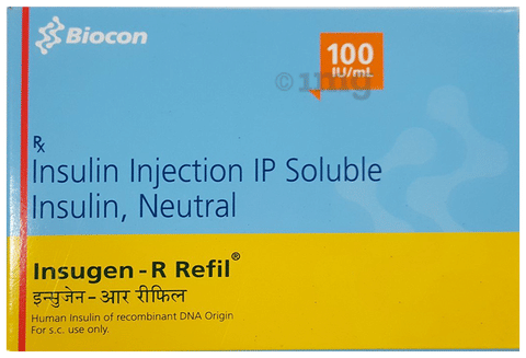 Insugen-R 100IU/ml Refil