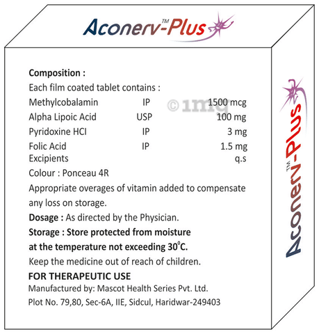 Aconerv-Plus Tablet image Aconerv-Plus Tablet image