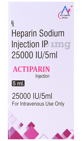Actiparin 25000IU Injection image Actiparin 25000IU Injection image