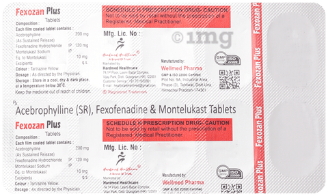 Fexozan Plus Tablet