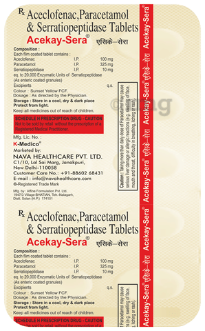 Acekay-Sera Tablet image
