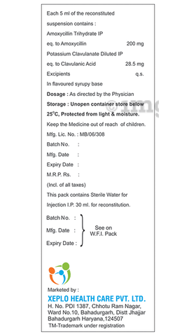 Xeplomox Dry Syrup image