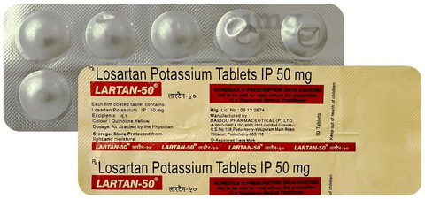 Lartan 50 Tablet image