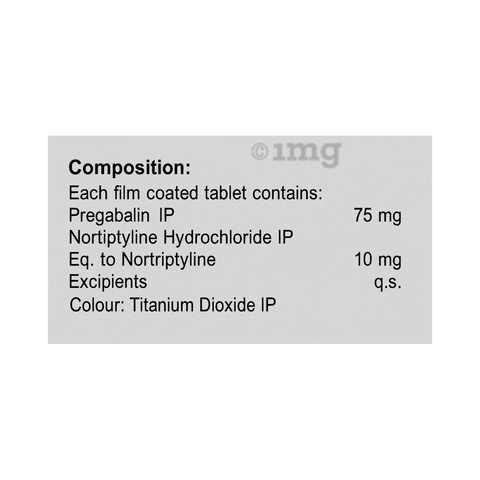 Pegabanyl NT 75mg/10mg Tablet image Pegabanyl NT 75mg/10mg Tablet image