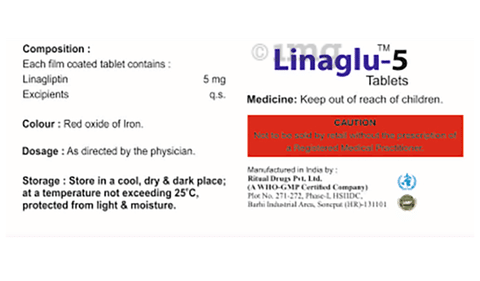 Linaglu 5 Tablet image Linaglu 5 Tablet image