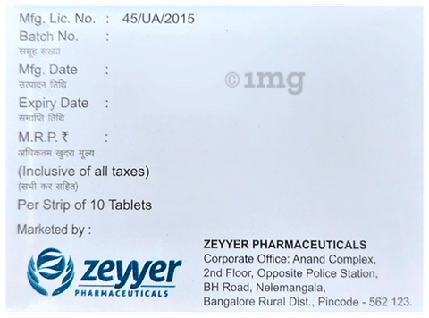 Zerofin 1000 Tablet SR image Zerofin 1000 Tablet SR image