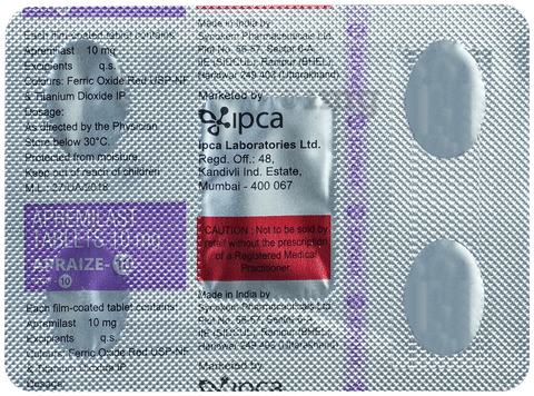 Apraize 10 Tablet image