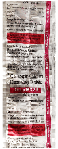 Olinap-MD 2.5 Tablet image Olinap-MD 2.5 Tablet image