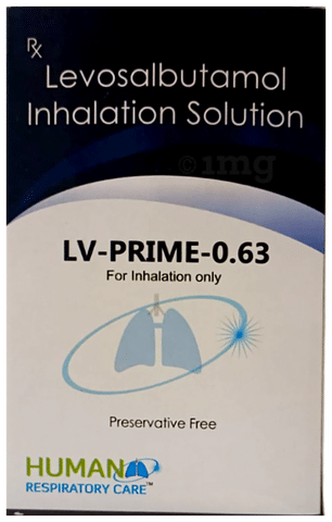 LV Prime 0.63 Respules (2.5 ml Each)