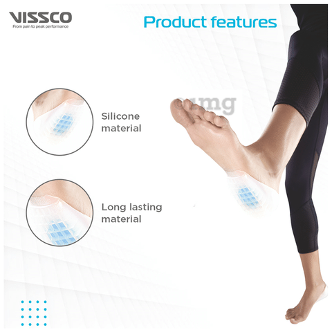 Vissco silicone heel cushion 2025