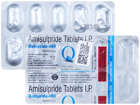 Quinpride 400 Tablet image