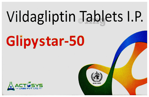 Glipystar 50 Tablet
