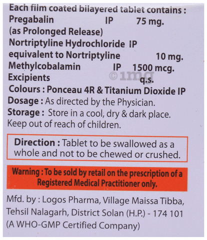 Gabaease-MN Tablet PR