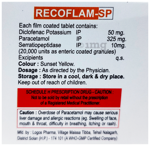Recoflam-SP Tablet image Recoflam-SP Tablet image