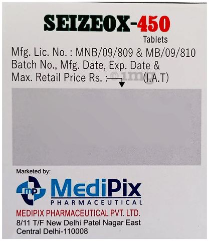 Seizeox 450 Tablet image