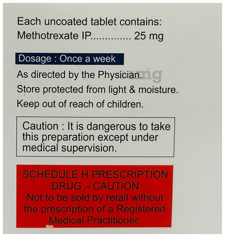 Folitrax 25 Tablet image Folitrax 25 Tablet image