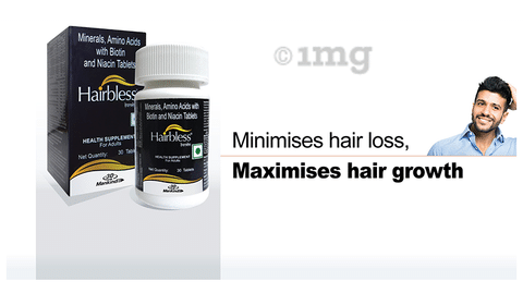 Hairbless Tablet 10s  Check Price Uses Side Effects Substitutes
