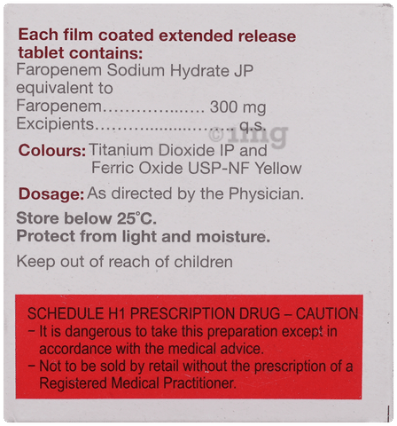 Farobact 300mg Tablet ER image