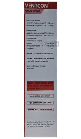 Ventcon Nasal Spray image