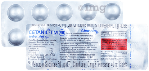 Cetanil-TM 50 Tablet ER