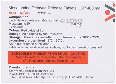 Mesahenz 400 Tablet DR image