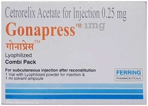 Gonapress 0.25mg Injection 1 Gonapress 0.25mg Injection 1