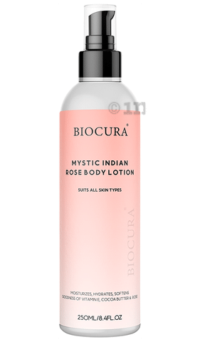 Biocura Rose Body Buy bottle of 250 ml Lotion at best price in India | 1mg