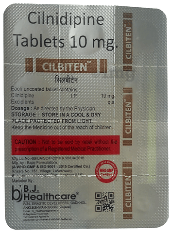 Cilbiten 10mg Tablet image