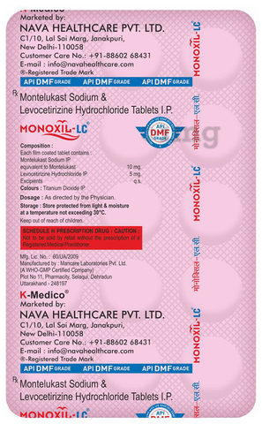 Monoxil-LC Tablet image