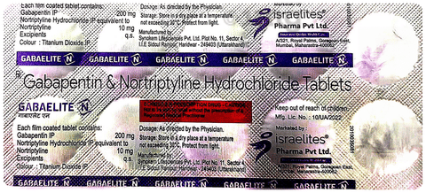 Gabaelite N Tablet image Gabaelite N Tablet image