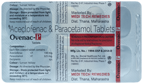 Ovenac-P Tablet image Ovenac-P Tablet image