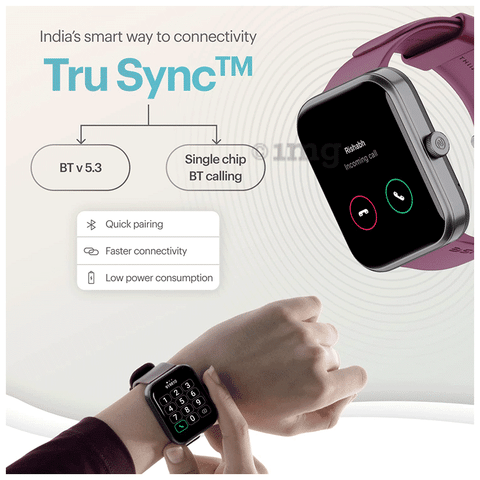 Noise pink smart watch cheap