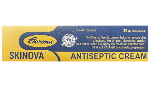 Skinova アンプル+クリーム Economic Skinova Antiseptic Cream (25gm Each): Buy combo pack of