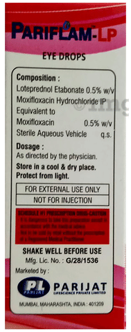 Pariflam-LP Eye Drop image