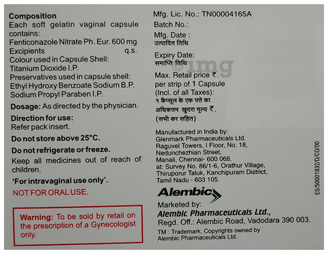 Mifenti Vaginal Capsule image Mifenti Vaginal Capsule image