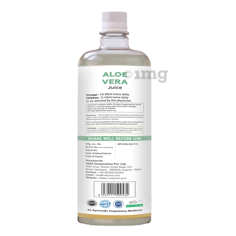Naturrel Aloe Vera Juice Buy bottle of 1000.0 ml Juice at best