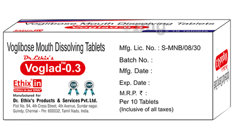 Voglad 0.3 Tablet MD image Voglad 0.3 Tablet MD image