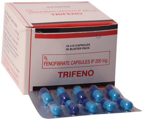Trifeno 200mg Capsule image