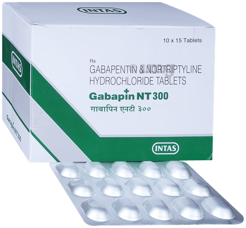 Gabapin NT 300mg/10mg Tablet