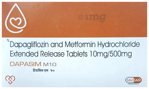Dapasim M 10 Tablet ER image Dapasim M 10 Tablet ER image