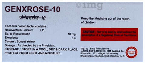 Genxrose 10 Tablet