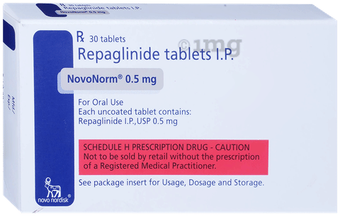 Novonorm 0.5mg Tablet image