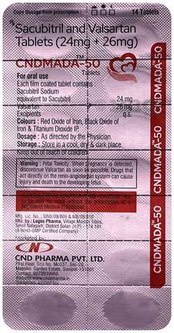 Cndmada 50 Tablet image Cndmada 50 Tablet image